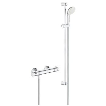 Термостат для душа Grohe Grohtherm 800 34566001 с душевым гарнитуром