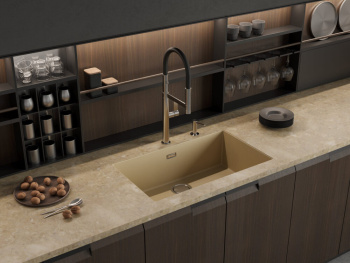 Мойка кухонная Omoikiri Yamakawa 75T-U/I-PL платина 4993464