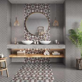 Керамогранит Motto Monotone Pastel Decor Matt 20x20 см N100108