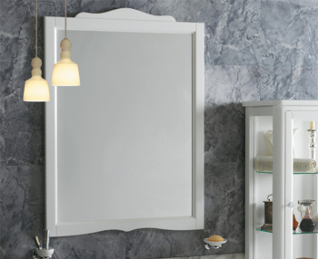 Зеркало для ванной Simas Arcade ARS2 bi 83х116см белый