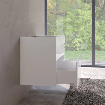 Тумба под раковину Keuco 100 32872300100 белая