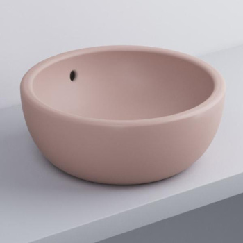 Раковина накладная Cielo Shui SHBA CP 42 см розовый