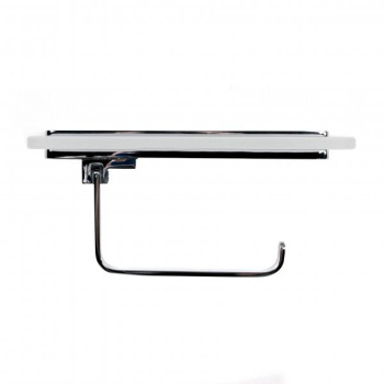 Держатель для туалетной бумаги с подставкой для мобильного телефона Nofer Santorini 16335.B