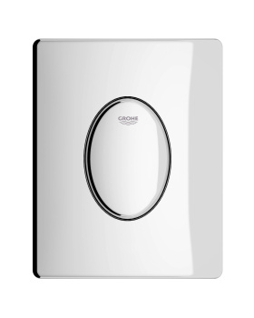 Панель смыва для унитаза GROHE Skate Air вертикальная 1 режим смыва, хром 38564000