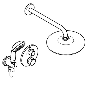 Набор для душа Grohe Grohtherm 34727000