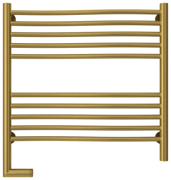 Полотенцесушитель электрический Сунержа Флюид 2.0 600х600 МЭМ левый 051-5220-6060 состаренная латунь