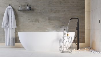 Керамогранит Kerranova Elevator Grey Beige Matt. 60x120 см K-2011/MR/600x1200