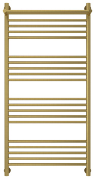 Полотенцесушитель водяной Сунержа Богема с полкой+ 1200х600 051-0223-1260 состаренная латунь