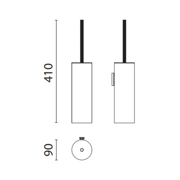 Ершик для унитаза Oasis Defile настенный, хром 0AGD012CR