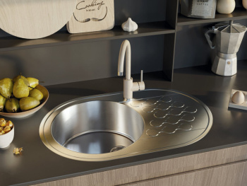 Мойка кухонная Omoikiri Kasumigaura 77 нержавеющая сталь 4993728