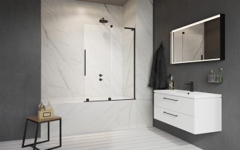 Шторка для ванны Radaway Furo SL Black PND II 638 Right 10309638-54-01R правая