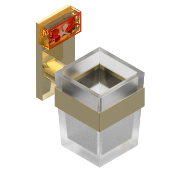 Стакан THG Ginkgo U5E-F01-536 полированное золото