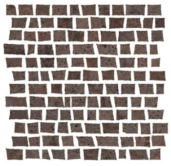 Мозаика 1062377 Mosaico Costruire Random Metallo Ruggine 30х30