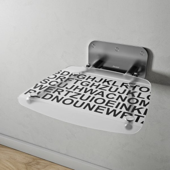 Универсальное складное сиденье для душа Ravak OVO B II-TEXT B8F0000054