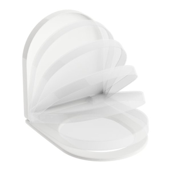 Сиденье для унитаза Ravak Chrome X01451 белое