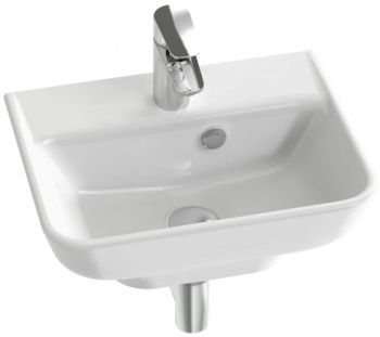 Раковина 45 см Jacob Delafon Struktura EGH111-00, белый белый