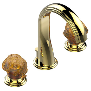 Смеситель для раковины THG Sun Dragon U5D-F01-151M полированное золото