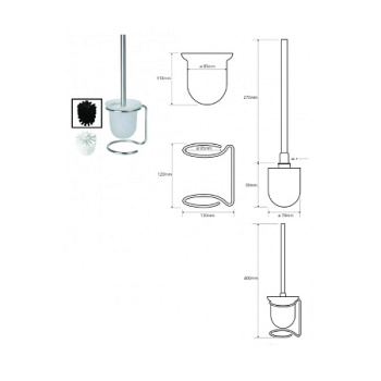 Туалетный ершик Bemeta Neo 104113109
