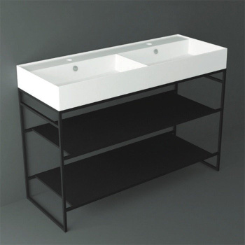 Тумба под раковину напольная Simas Agile AGSA121 121x72 см черный