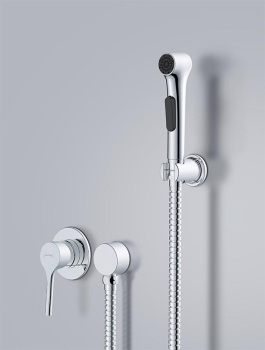 Смеситель с гигиеническим душем Jacob Delafon Elate E24610-CP, хром