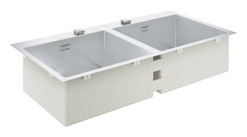 Мойка GROHE K800, нержавеющая сталь 31585SD1