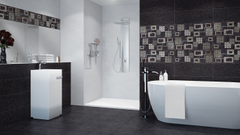 Керамическая плитка Eletto Ceramica Comesso Nero Floor 42x42 см 506493002