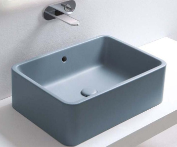 Раковина накладная Cielo Shui Comfort SHLAA6020 PL 60 см голубой