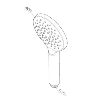 Душевая лейка AM.PM Like F0280022