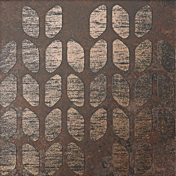 Керамогранит 1062874 Decori Costruire Lamiera Mix Ruggine 25х25