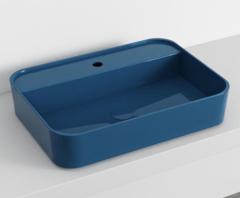 Раковина накладная/подвесная Cielo Shui Comfort SHCOLARF OL 60 см синий