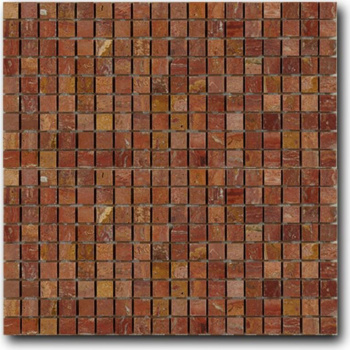 Мозаика Art Natura Marble Mosaic Red Travertine 30.5x30.5