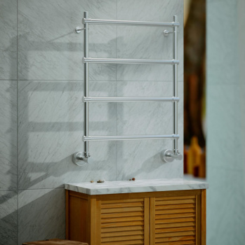 Полотенцесушитель водяной Margaroli Sole 4424704(26)BCRN 72x54 хром