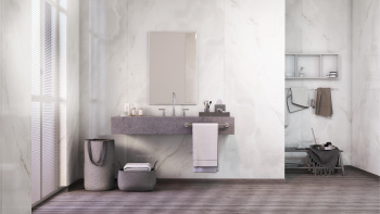 Керамогранит Neodom Titanium Crystal Onyx Bianco Polished 120x280 см N80006