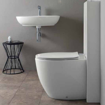 Крышка сиденье для унитаза Simas Bormio BR005 bi/cr белый