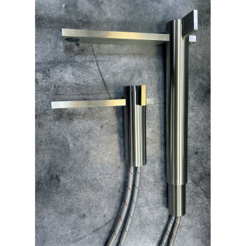 Смеситель для раковины Ritmonio Dot316 PR50AF201INOX нержавеющая сталь