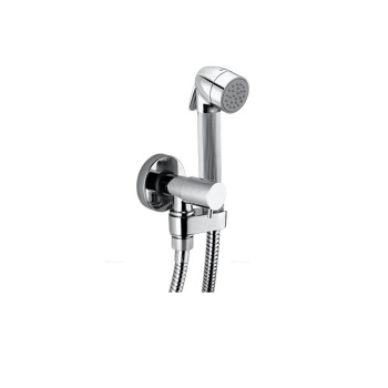 Bossini Nikita Комплект: запорный вентиль, 1/2M лейка с клапаном подачи из латуни, - шланг латунный,