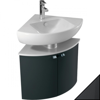Тумба под раковину 70 см Jacob Delafon Odeon Up EB864-442 серый антрацит лак серый