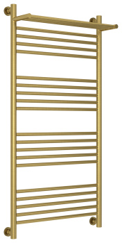 Полотенцесушитель водяной Сунержа Богема с полкой+ 1200х600 051-0223-1260 состаренная латунь