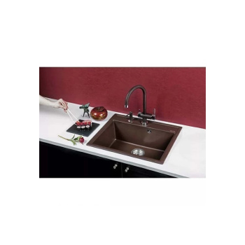 Мойка кухонная Omoikiri Daisen 60-DC тёмный шоколад 4993621