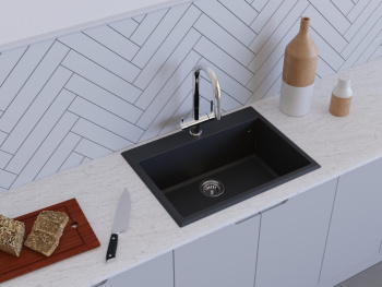 Мойка кухонная Omoikiri Tedori 68 темный шоколад 4993968