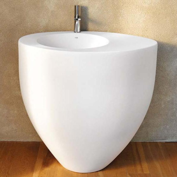 Раковина напольная Cielo Le Giare LGFREE 88 см белый