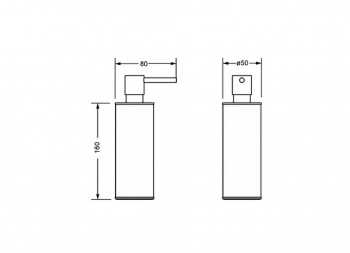 Дозатор Jorger Exal 632.00.016.095 mink