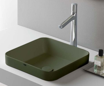 Раковина встраиваемая Cielo Enjoy EJLASIQ AG 40 см зеленый