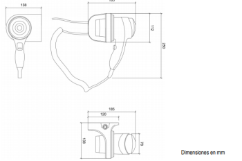 Фен для волос Nofer Hotel Line 02011.W