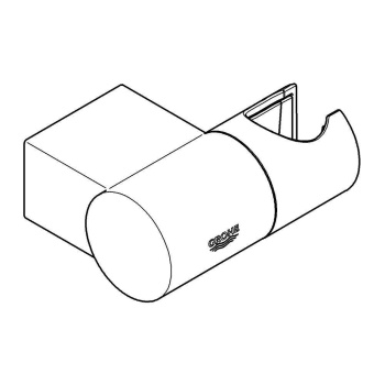 Настенный держатель, GROHE Rainshower, хром, 27055000