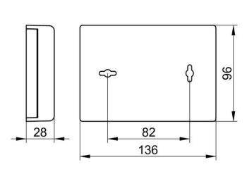 Дозатор гигиенических пакетиков Keuco 4976070000 нержавеющая сталь