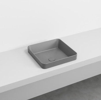 Раковина встраиваемая Cielo Enjoy EJLASIQ CM 40 см серый