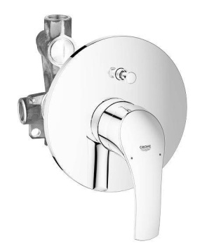 Смеситель однорычажный для ванны, GROHE Eurosmart New, хром, 33305002