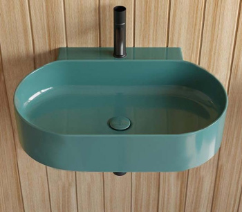 Раковина подвесная Cielo Mare MRLS60 SM 60 см зеленый