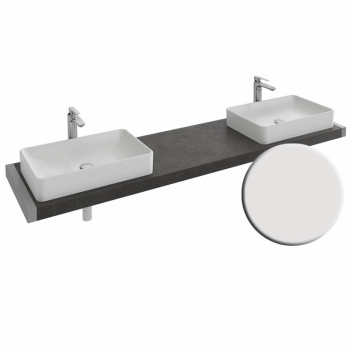 Столешница для раковины Jacob Delafon Parallel EB74-2000-N18 белый блестящий белый